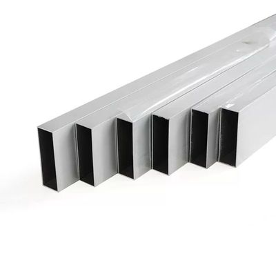 Hardness Extruded Aluminum Square Tube 6063 T5 Aluminum Tube