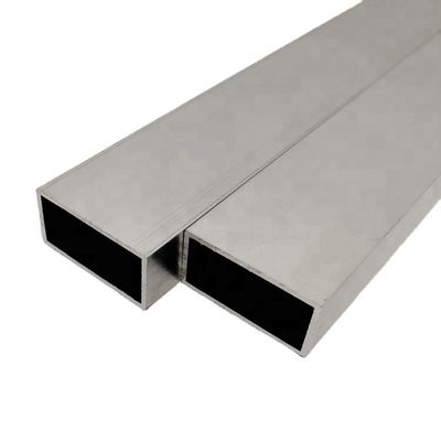 Hardness Extruded Aluminum Square Tube 6063 T5 Aluminum Tube