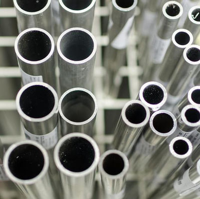 Round Rectangle 6063 6021 Aluminum Alloy Pipe Anodized for International Sales Seamless Aluminum Tubes Strong Corrosion Resistance Full Aluminum Tubes