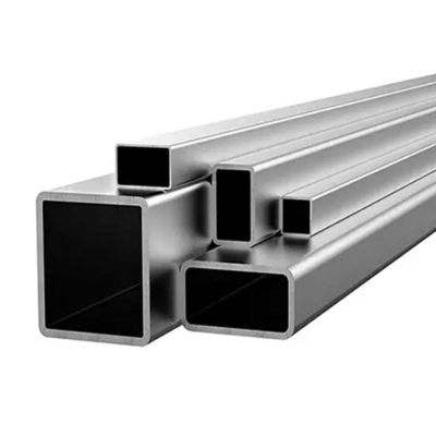 T3 - T8 Thin Wall Aluminum Pipe Tube Anodized Rectangular SGS