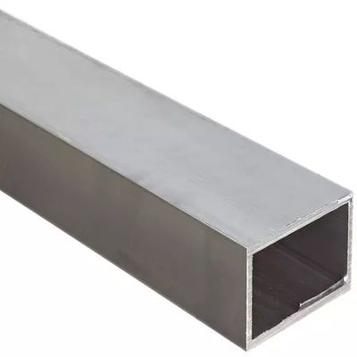 Hardness Extruded Aluminum Square Tube 6063 T5 Aluminum Tube